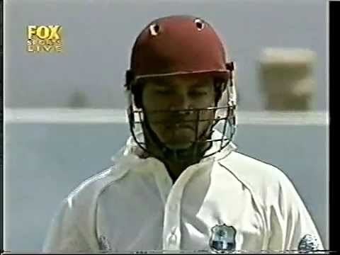 Leon Garrick out 1st ball on test debut YouTube