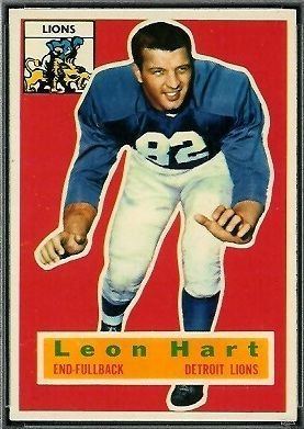 Leon Hart Leon Hart 1956 Topps Football Cards Pinterest