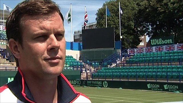 Leon Smith (tennis) BBC Sport Tennis Davis Cup team 39full of confidence