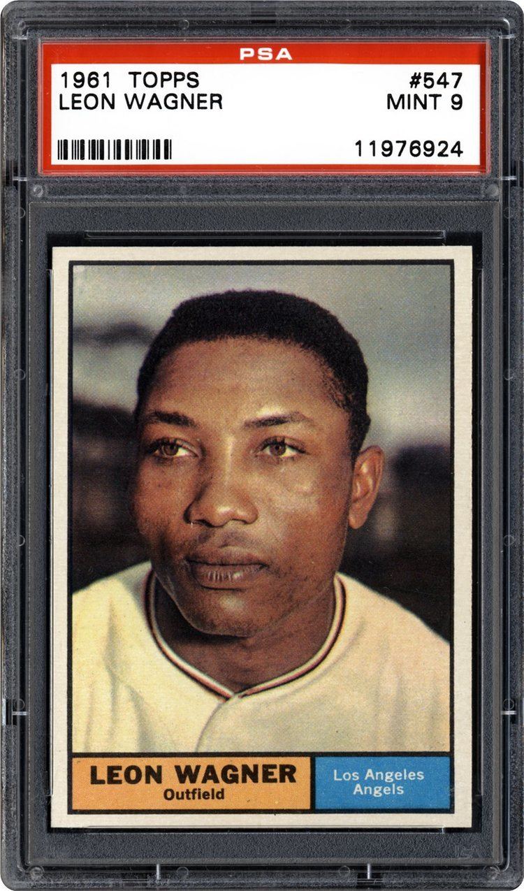 Leon Wagner 1961 Topps Leon Wagner PSA CardFacts
