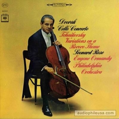 Leonard Rose Dvorak Tchaikovsky Leonard Rose Cello Concerto