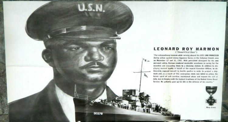 Leonard Roy Harmon Leonard Roy Harmon The first Black man to have a warship named