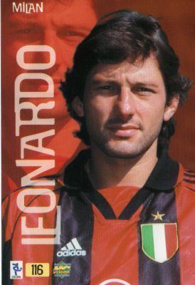 Leonardo Araújo AC MILAN Leonardo Araujo 116 Mundi Cards TOP Calcio 2000 Serie A