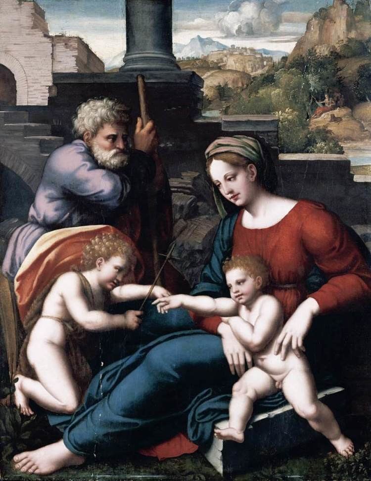 Leonardo da Pistoia FileLeonardo Da Pistoia The Holy Family with the Infant St John
