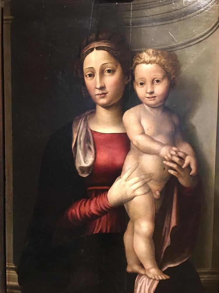 Leonardo da Pistoia Vierge lenfant du 16me sicle de Leonardo Grazia da Pistoia