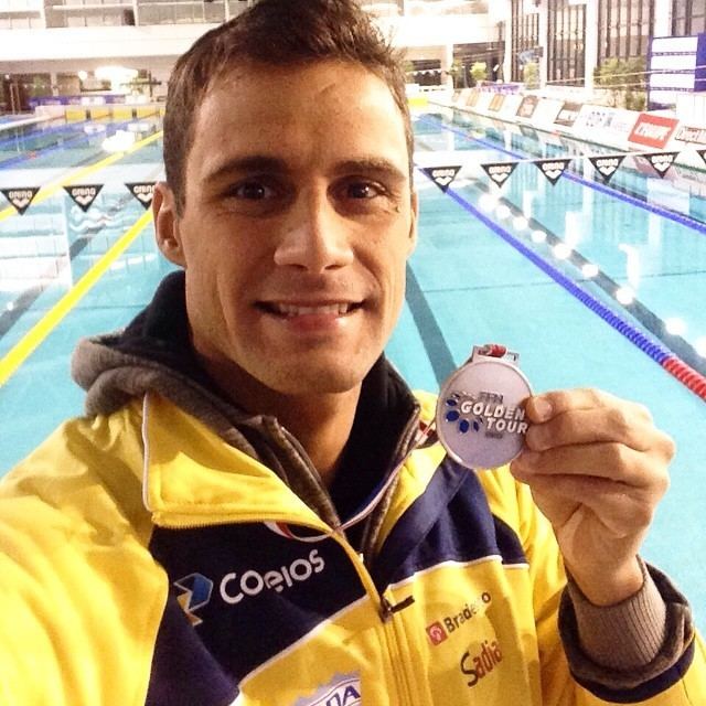 Leonardo de Deus Leonardo de Deus garante mais uma medalha para natao do