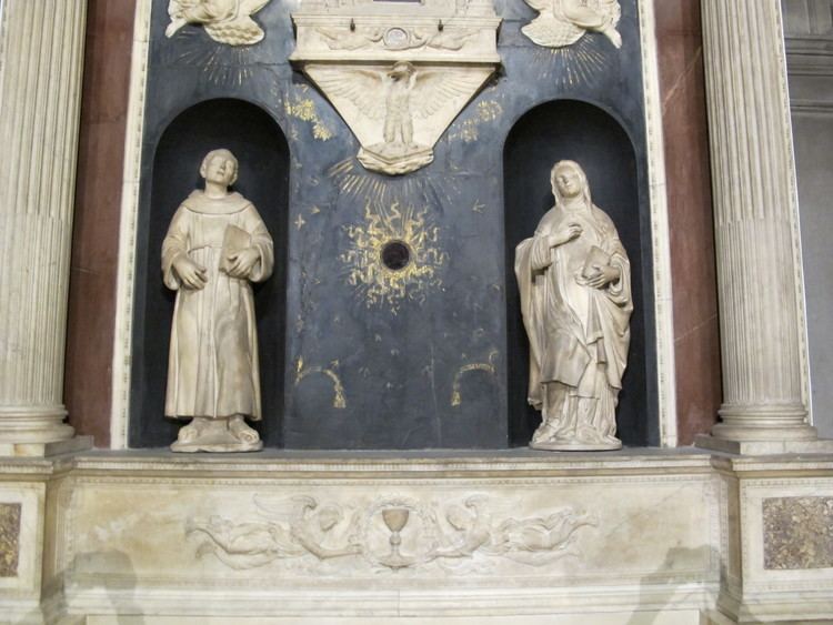 Leonardo del Tasso FileBenedetto da maiano e leonardo del tasso pala di santa chiara