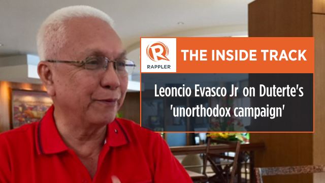 Leoncio Evasco Jr. PODCAST Leoncio Evasco Jr on Duterte39s 39unorthodox campaign39