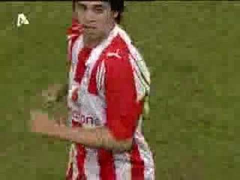 Leonel Núñez Leonel Nunez scores at OlympiakosVazelia 40 YouTube