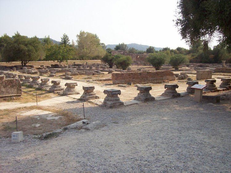 Leonidaion Panoramio Photo of Ancient Olympia Leonidaion