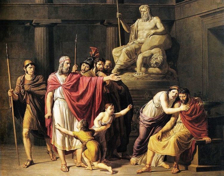 Leonidas II FileCleombrotus ordered into banishment by Leonidas II king of