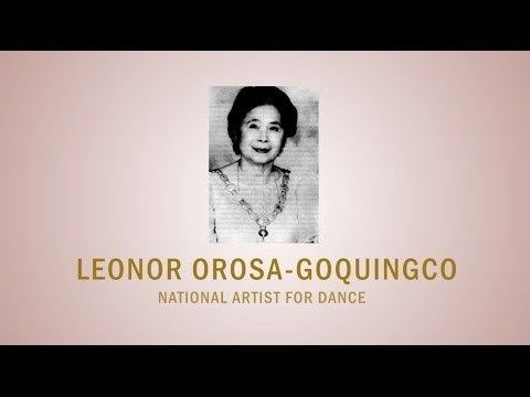 Leonor Orosa-Goquingco A Tribute to National Artist Leonor OrosaGoquingco