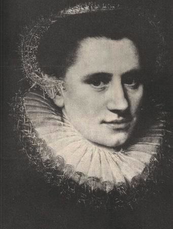 Portrait of Léonora Dori by François Quesnel, Rennes museum