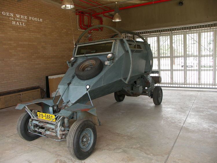 Leopard security vehicle