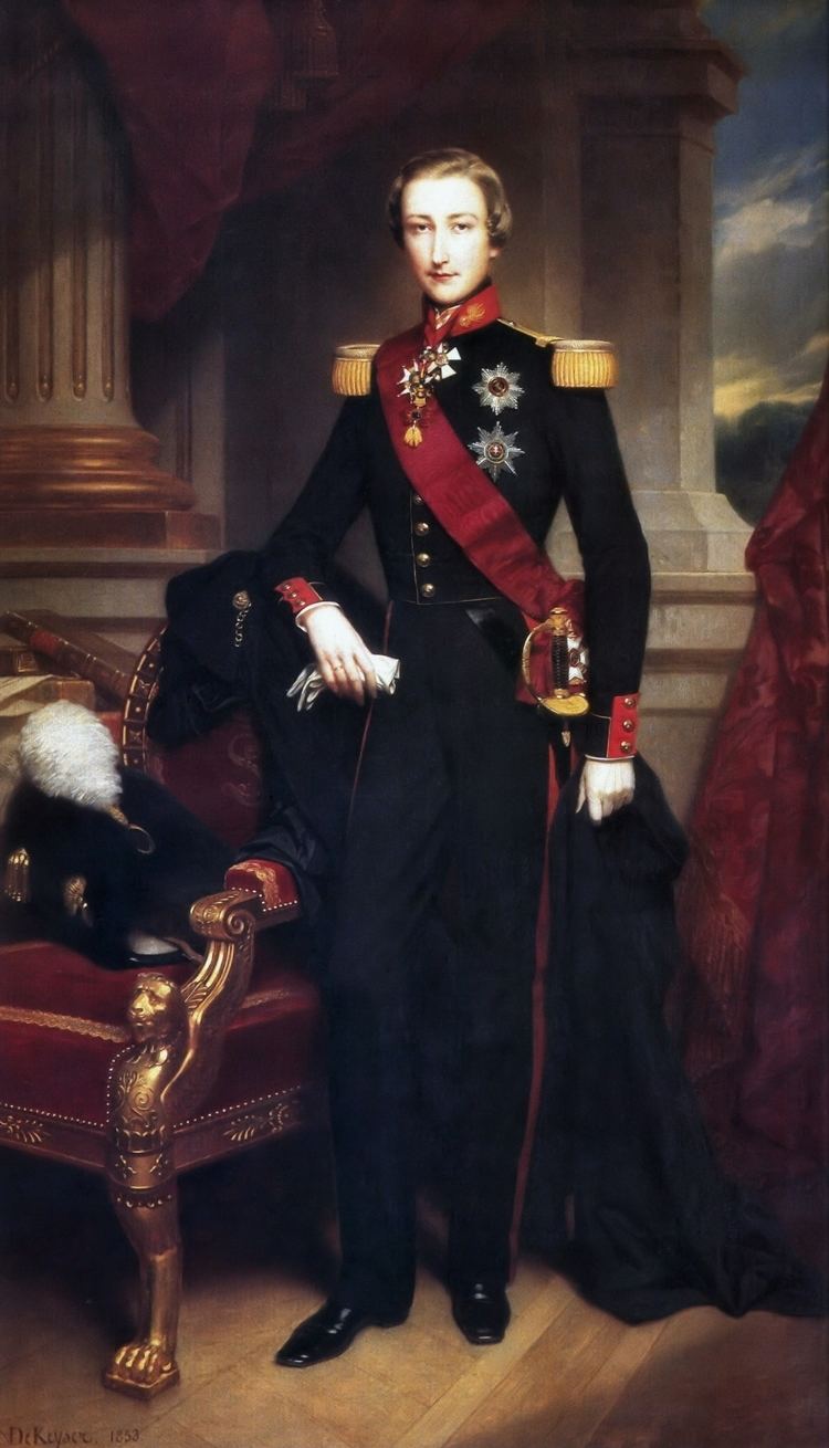 Leopold II of Belgium FileLeopold of Belgium Duke of Brabant Nicaise de