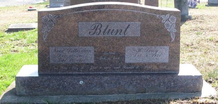 Leroy Blunt Herschel Leroy Blunt 1921 2016 Find A Grave Memorial