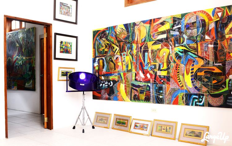 LeRoy Clarke Visual Culture At Home with Trinidad39s Master Artist LeRoy Clarke