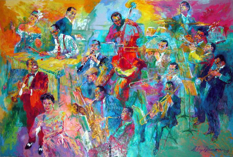 LeRoy Neiman Smithsonian Announces 25 Million Jazz Endowment by LeRoy