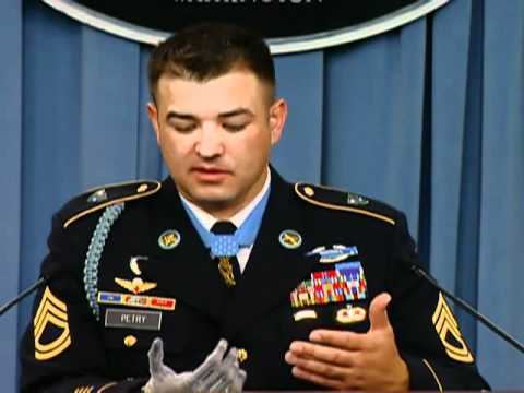 Leroy Petry SFC Leroy Petry press briefing YouTube