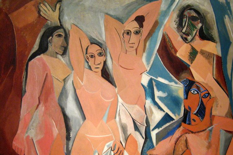 Les Demoiselles d'Avignon NYC MoMA Pablo Picasso39s Les Demoiselles d39Avignon Flickr