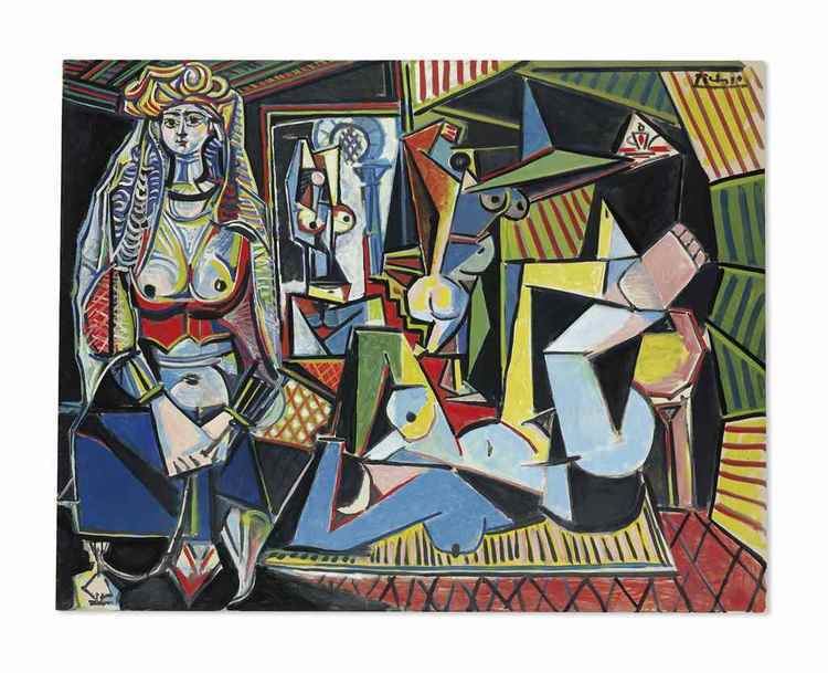 Les Femmes d'Alger Pablo Picasso 18811973 Les femmes d39Alger Version 39O39 1950s