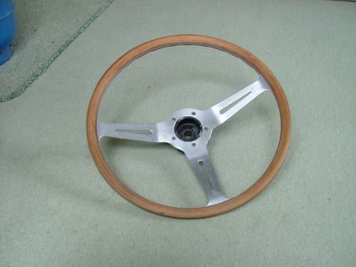 Les Leston GENUINE 1964 Les Leston steering wheel Ex MG1100 For Sale