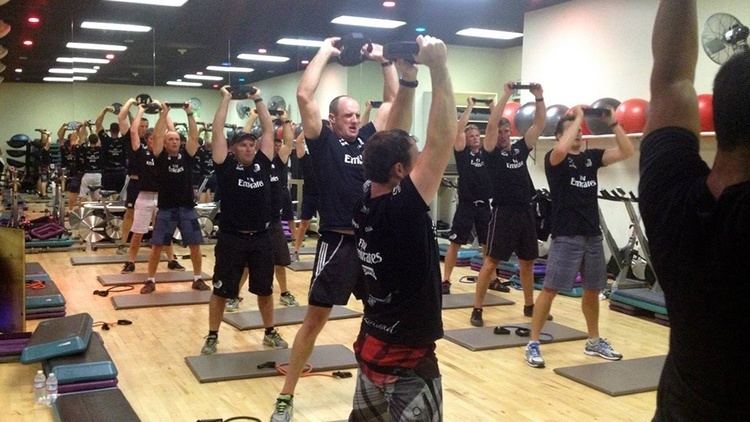 Les Mills Les Mills News Team New Zealand put through paces