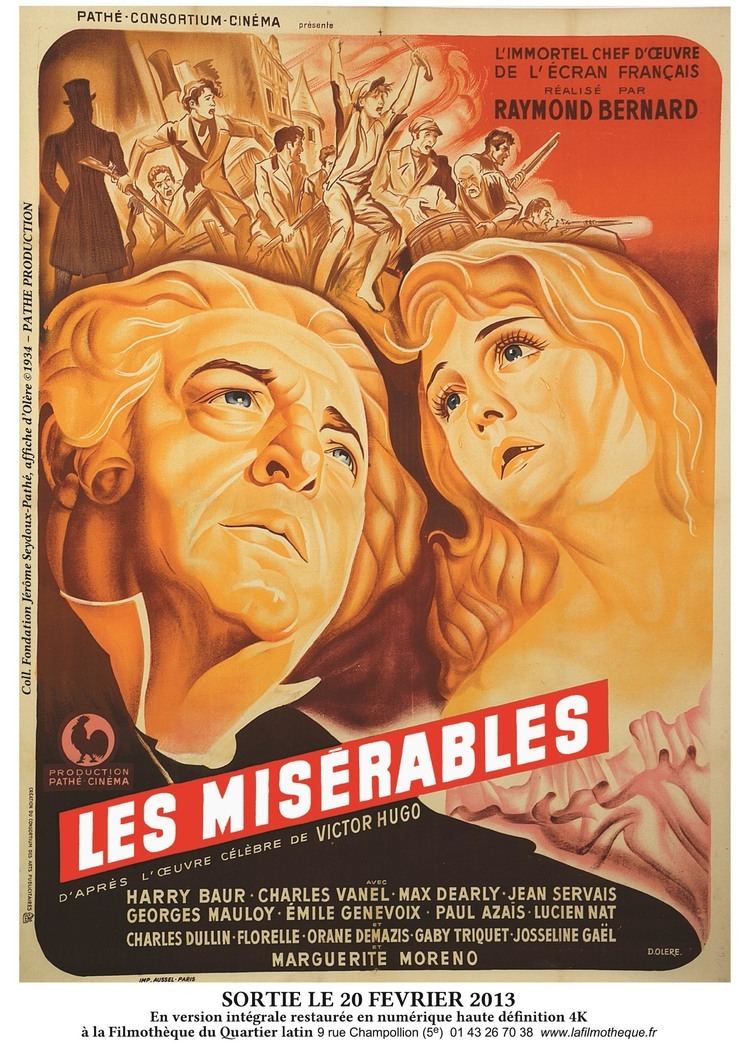 Les Misérables (1934 film) Les Misrables de Raymond Bernard la Filmothque Fondation