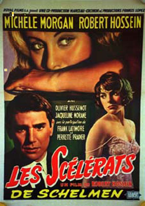Les Scélérats Poster Les Scelerats 1960 Poster 2 din 2 CineMagiaro