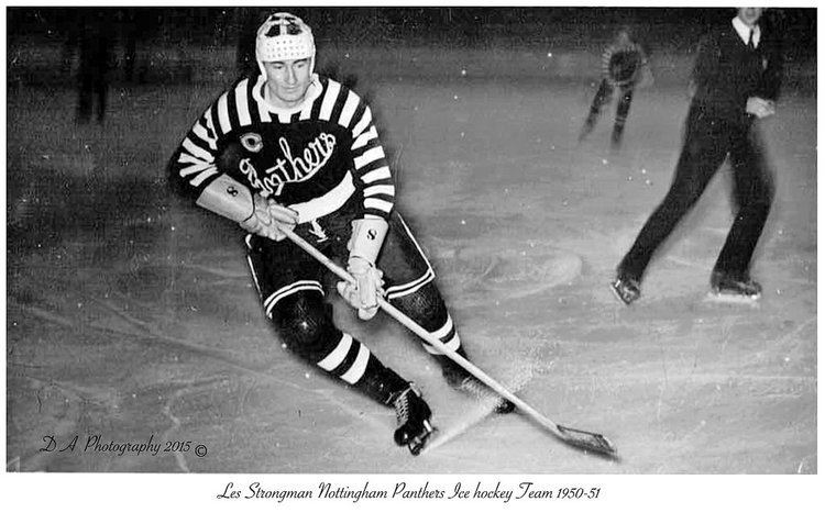 Les Strongman Nottingham Panthers 195051 Les Strongman First Team All S Flickr