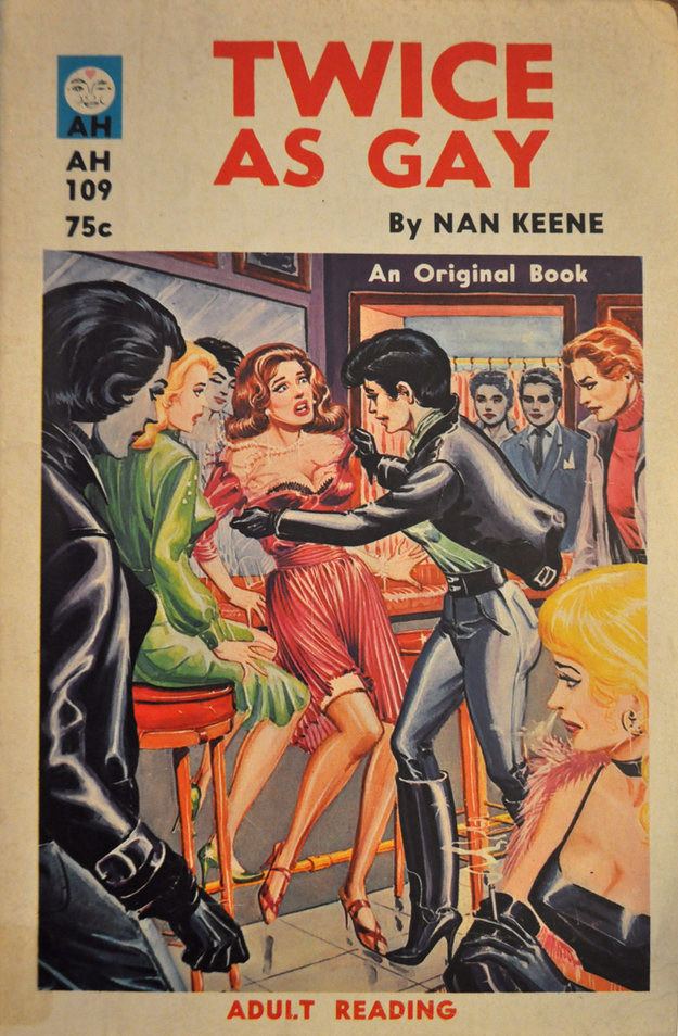 Lesbian pulp fiction 14 Times Lesbian Pulp Cover Art Perfectly Summed Up Your Life