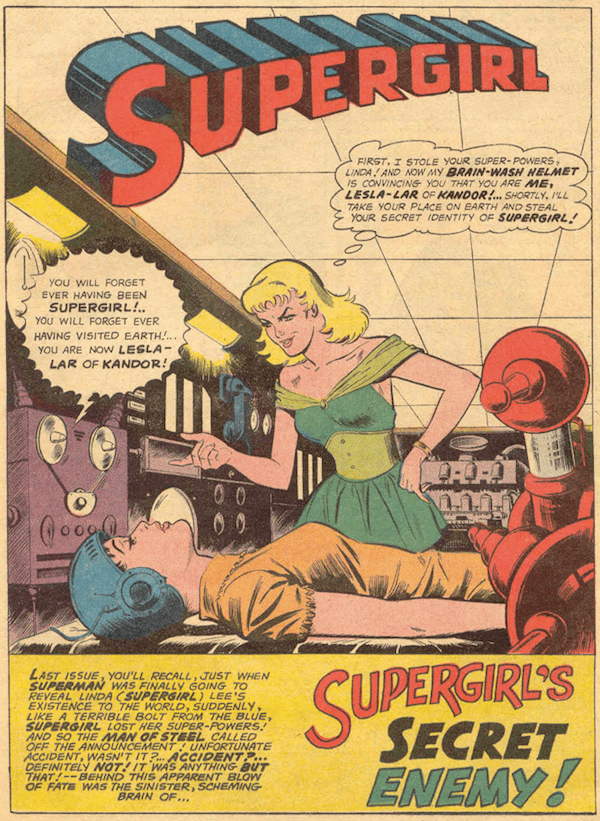Lesla-Lar Supergirl Saturday Action Comics 279 Supergirl39s Secret Enemy