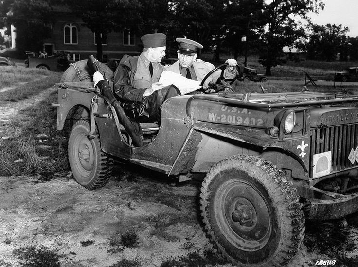 Lesley J. McNair Brigadier General Dwight D Eisenhower and Lieutenant