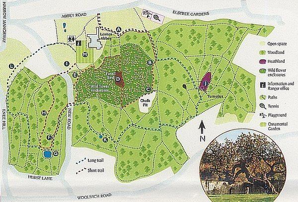 Lesnes Abbey Woods Lesnes Abbey Conservation Volunteers Site Information