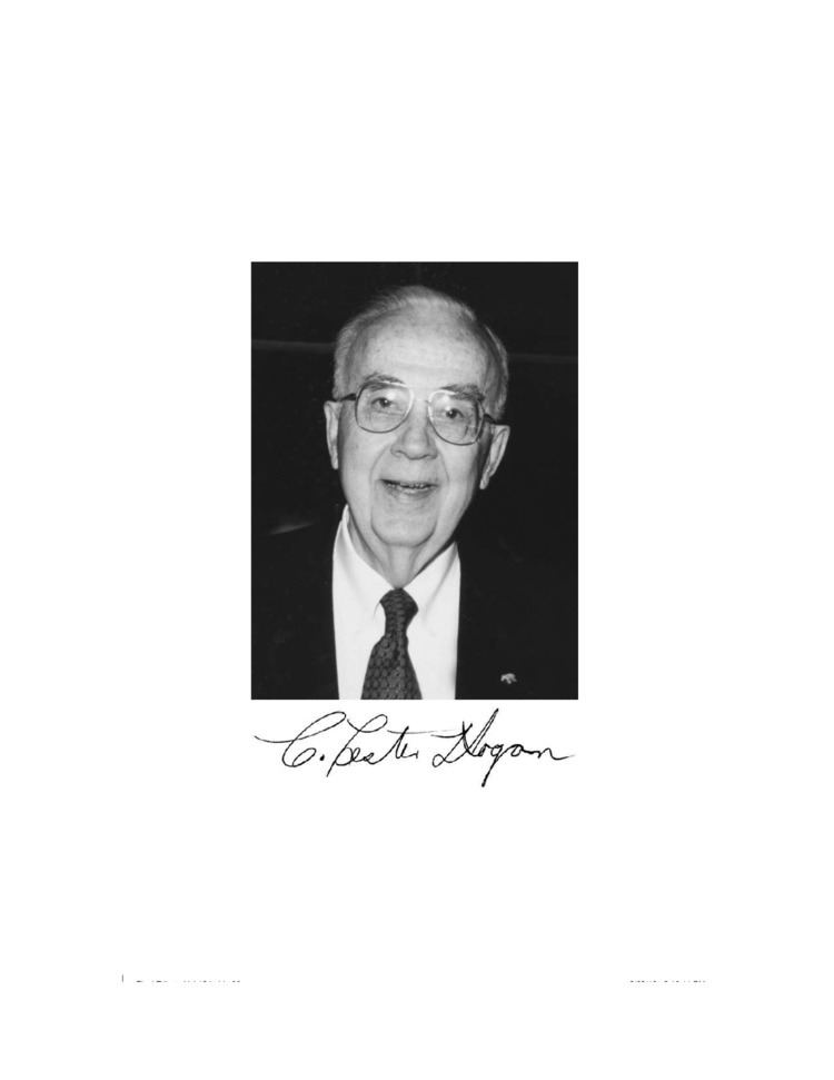 Lester Hogan C LESTER HOGAN Memorial Tributes Volume 13 The National