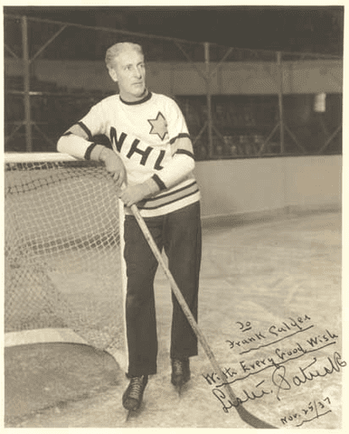 Lester Patrick To Frank Calder With Every Good Wish Lester Patrick