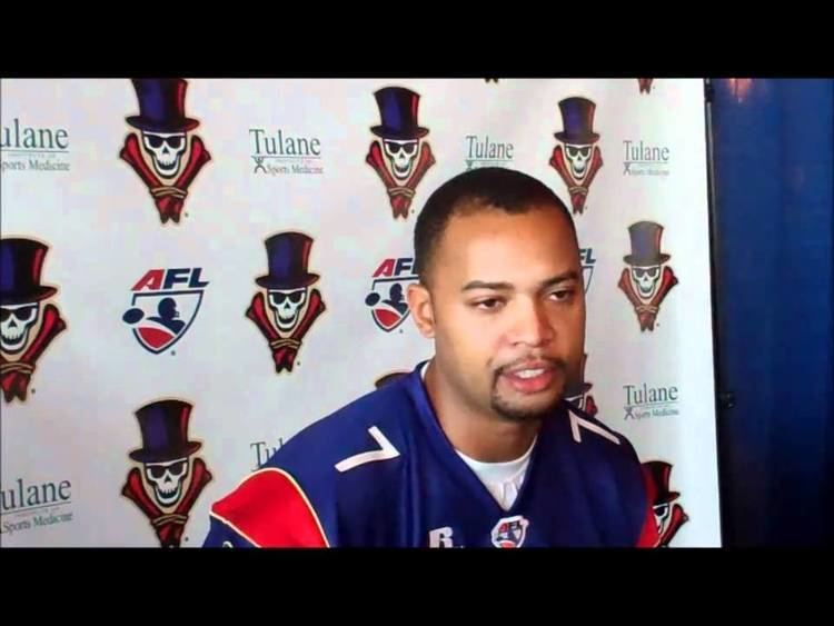 Lester Ricard New Orleans VooDoo quarterback Lester Ricard answered