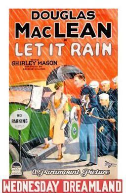 Let It Rain (film) movie poster
