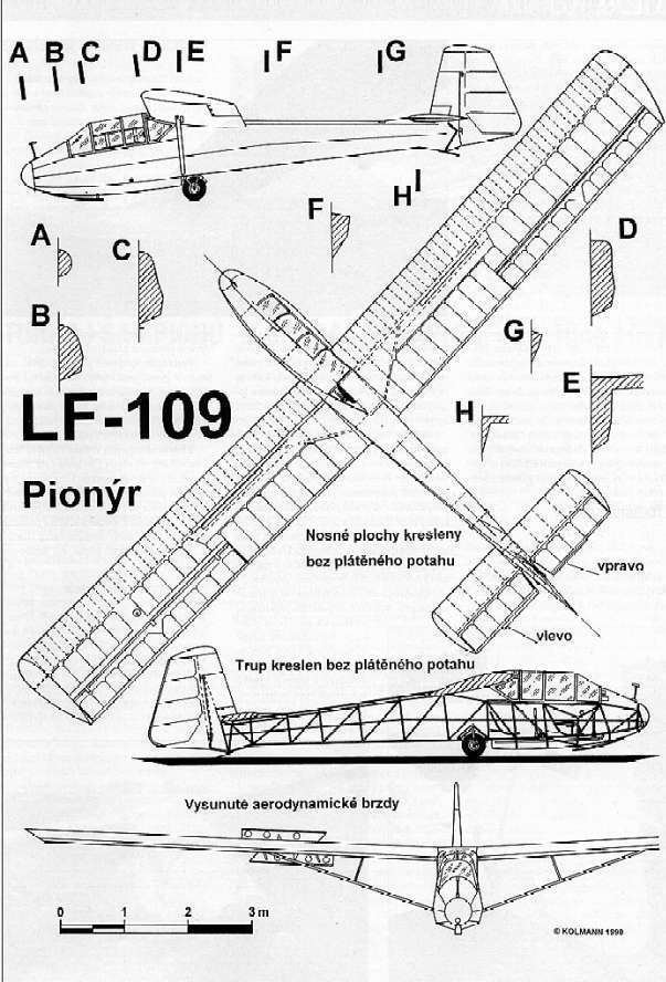 Let LF-109 Pionýr wwwavemodelestrankycz Encyklopedie vtron LF 109 Pionr