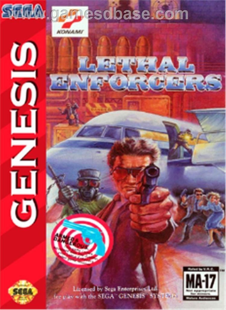 lethal enforcers 2 arcade graphics