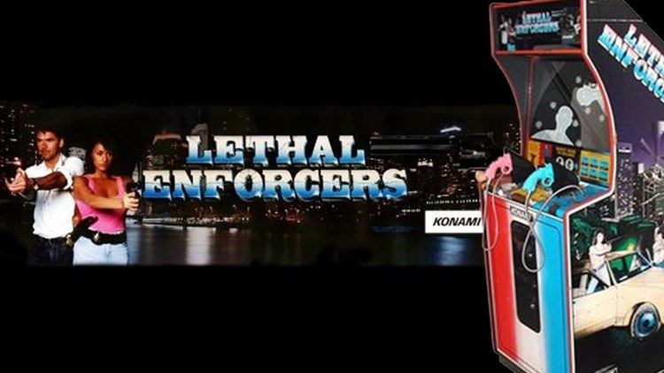 Lethal Enforcers Lethal Enforcers Arcade 1992 Playthrough YouTube