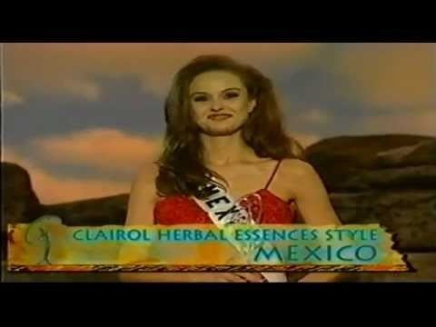 Leticia Murray Leticia Murray Miss Mexico At Miss Universe 2000 YouTube