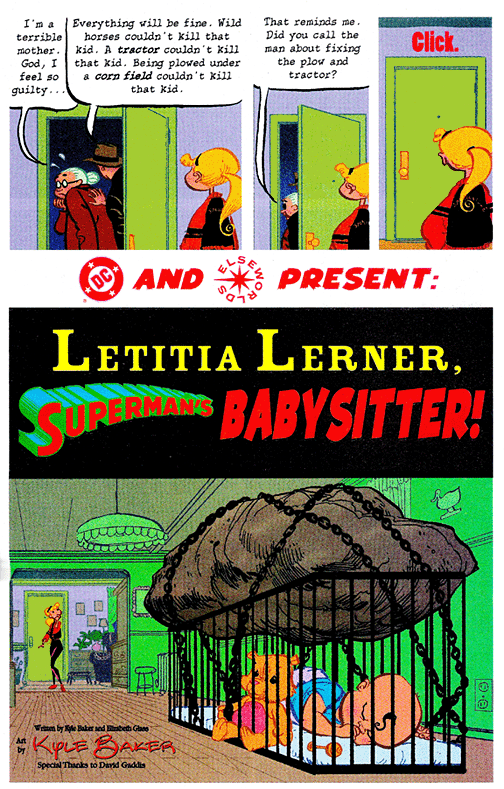 Letitia Lerner, Superman's Babysitter wwwdialbforblogcomarchives300e80babysitter1gif