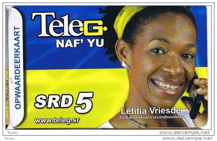 Letitia Vriesde Surinam SRD5 TeleG NAFYU Letitia Vriesde Sport 2