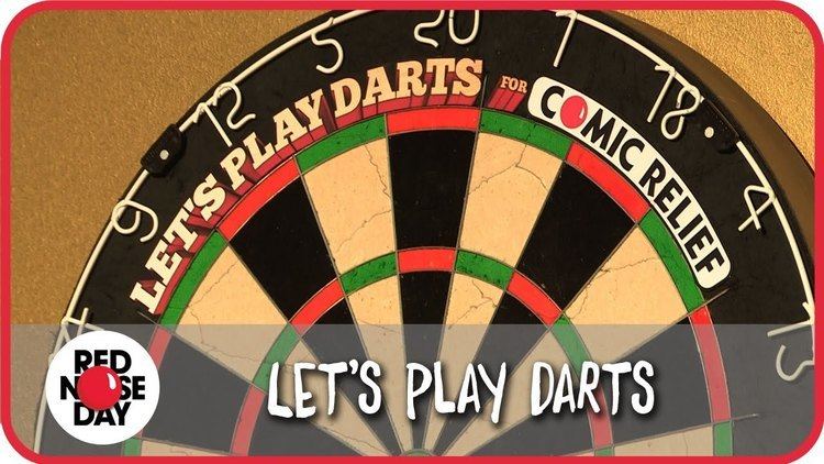 Let's Play Darts Let39s Play Darts for Comic Relief Red Nose Day YouTube