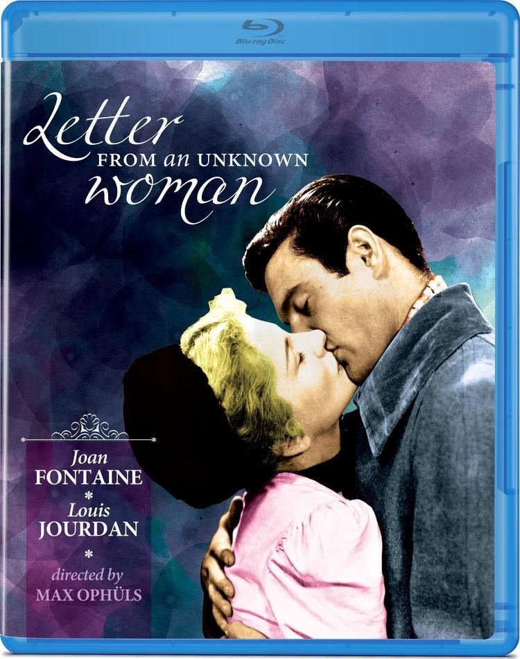 Letter from an Unknown Woman (1948 film) Letter from an Unknown Woman Bluray