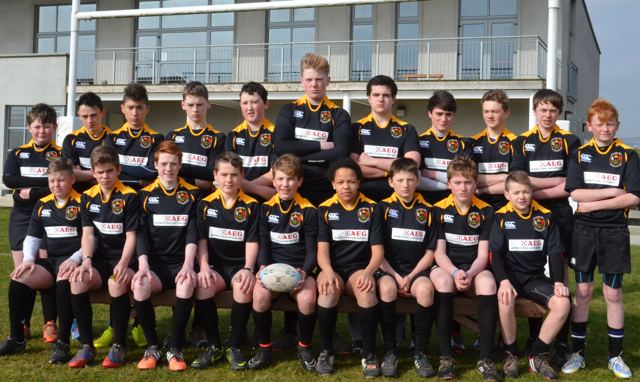 Letterkenny RFC Letterkenny U14 rugby team win the training session of a lifetime