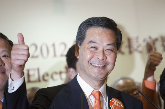 Leung Chun-ying Leung Faces Record Hong Kong Wealth Gap as City39s New