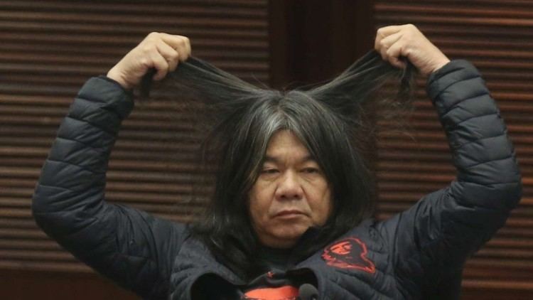 Leung Kwok-hung Long Hair Leung Kwokhung charged over alleged HK250000 payment
