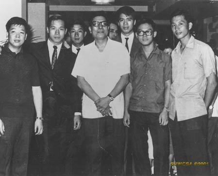Leung Sheung Historical Photos of Ip Man and his students
